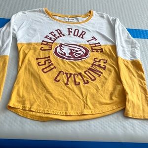 Long sleeved girl’s size 14 Iowa State shirt